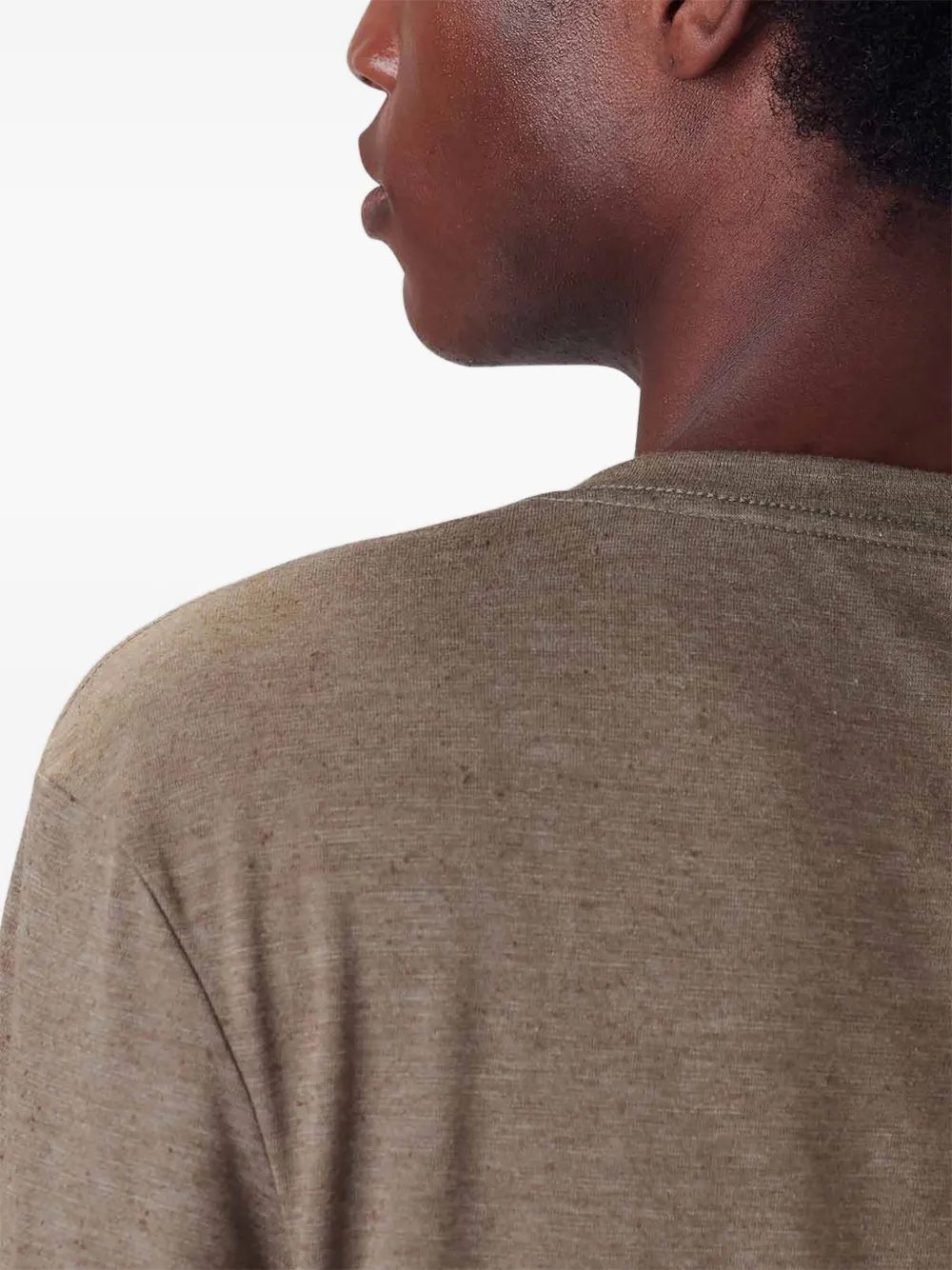 Osklen T-shirt met lange mouwen Groen