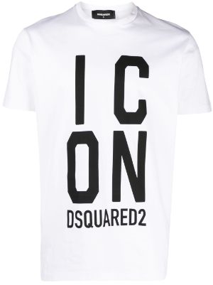 T-shirt with logo Dsquared - DSQUARED - FANU BOUTIQUE