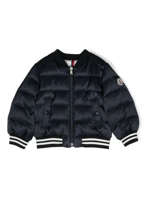 Moncler Enfant padded baseball jacket
