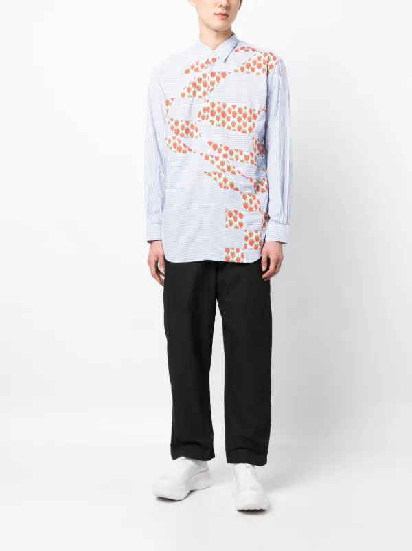 Comme Des Garçons Shirt x Brent Westfall Strawberry Patchwork