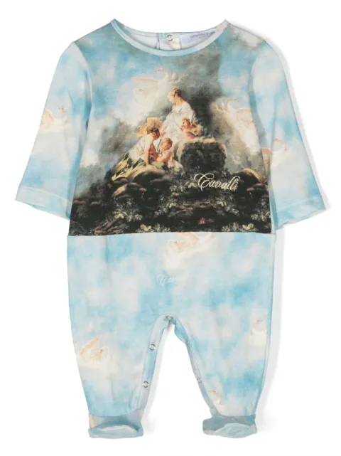 Roberto Cavalli Junior graphic-print cotton pajama