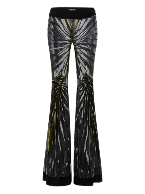 Roberto Cavalli pantalones con estampado abstracto