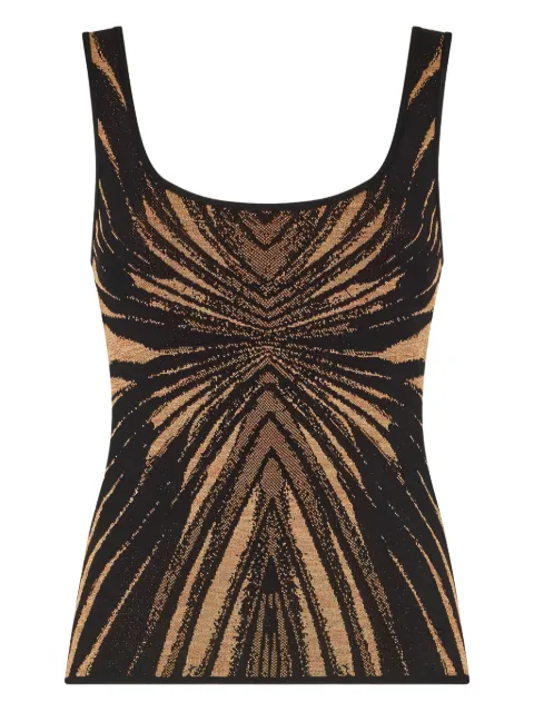 Roberto Cavalli  Ray of Gold-print top