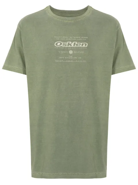 Osklen Camiseta com estampa de logo