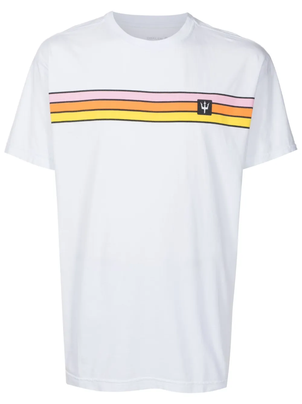 Osklen T-shirt met gestreept pre-owned Wit