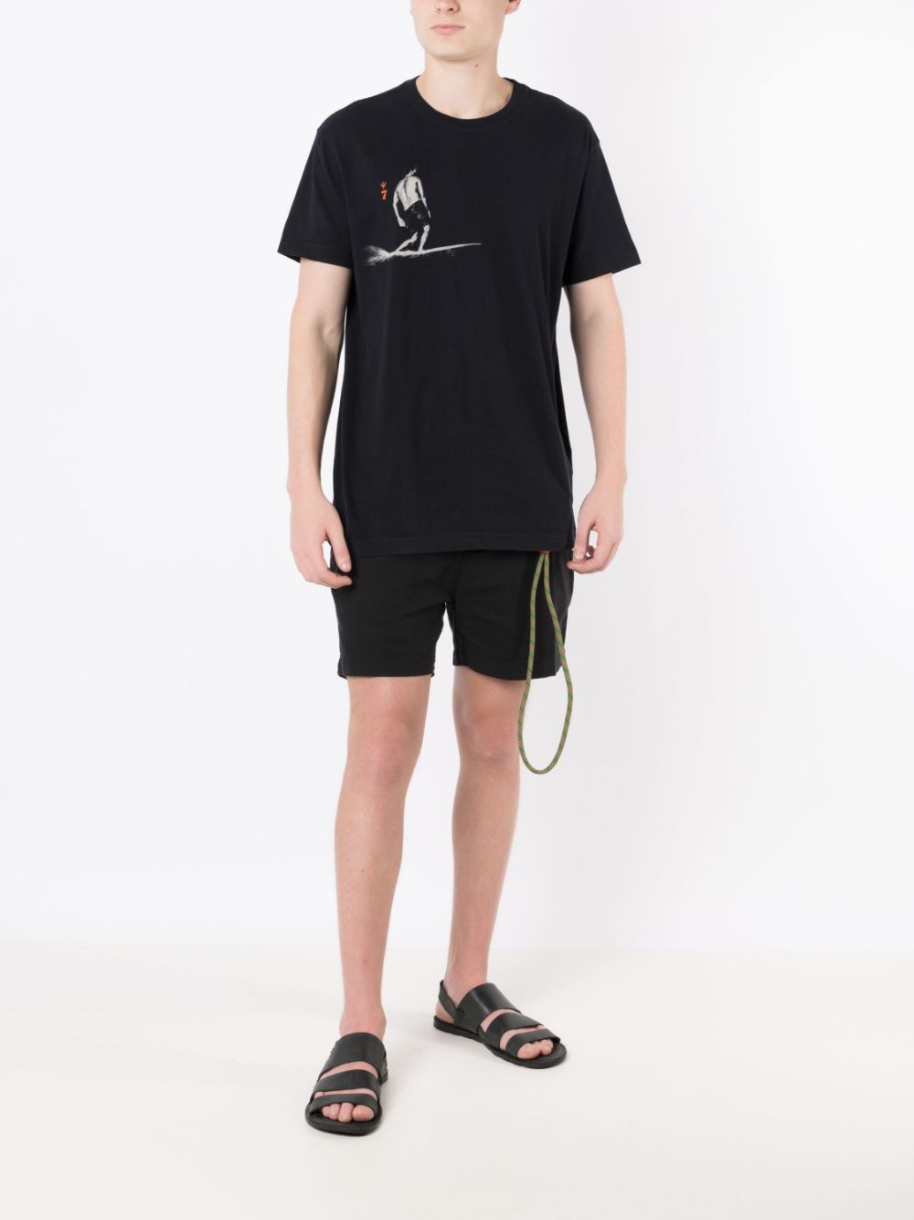 Osklen Katoenen T-shirt - Zwart