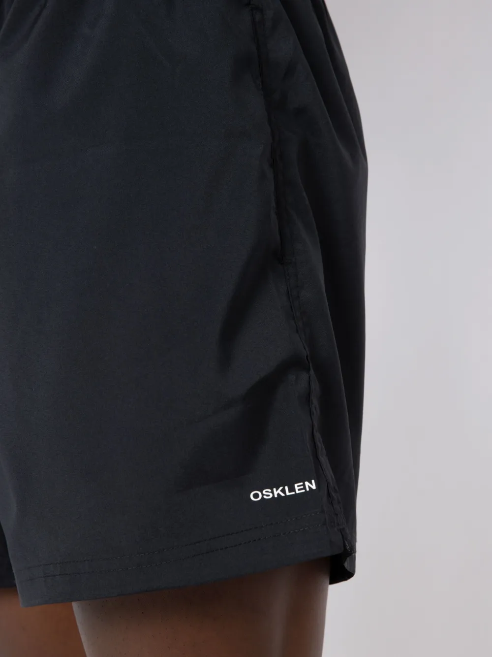 Osklen Zwembroek met elastische taille Zwart