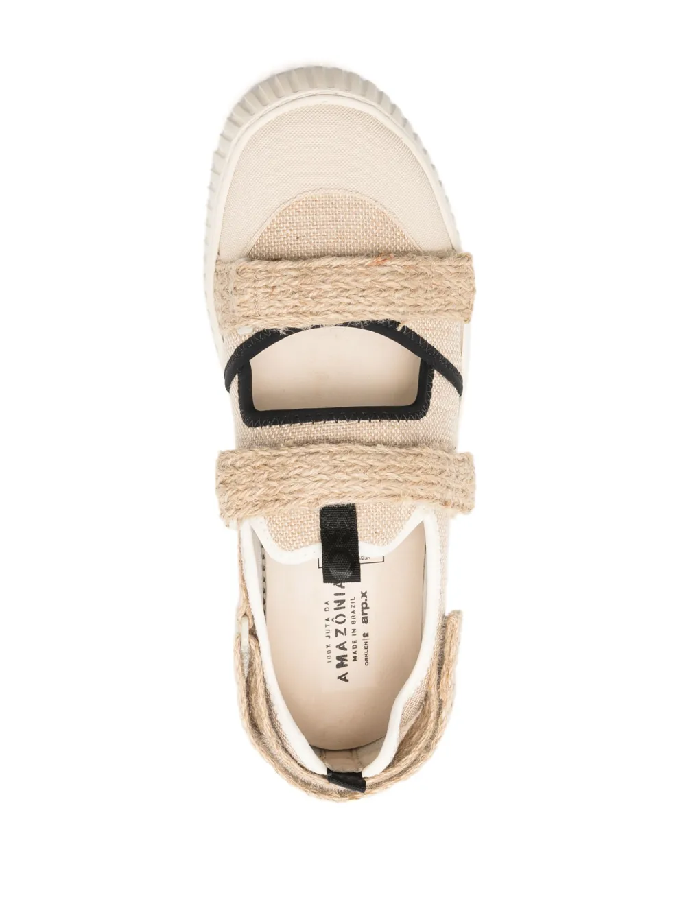 Osklen Arpx Balance Sneakers Mit Klettverschluss In Neutrals