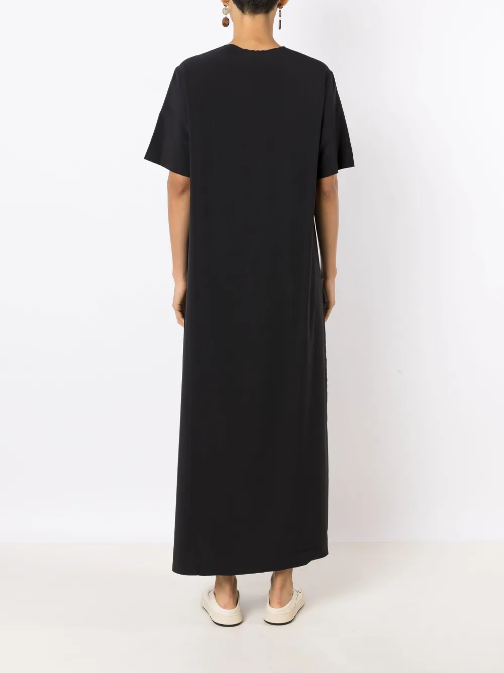 Osklen Superlight T-shirtjurk Zwart