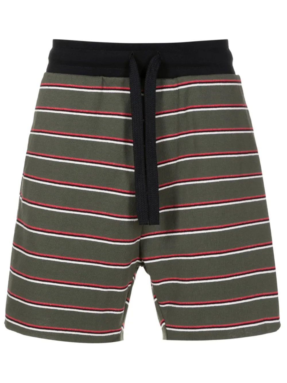 Osklen Gestreepte Bermuda shorts Groen