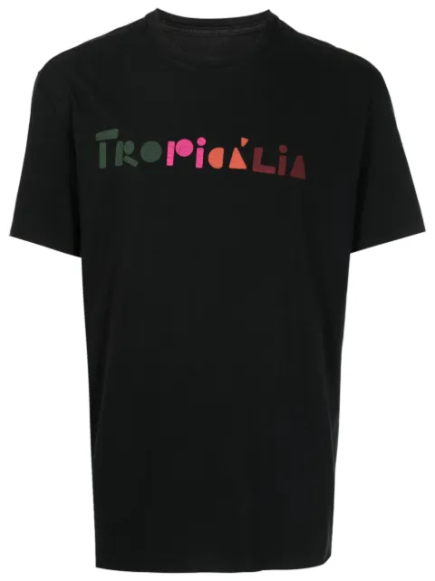 Osklen slogan-print short-sleeve T-shirt