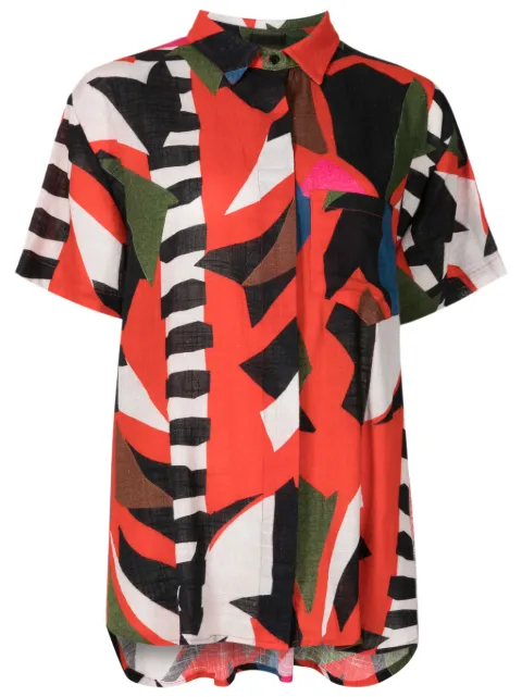 Osklen Abacaxi abstract-print shirt