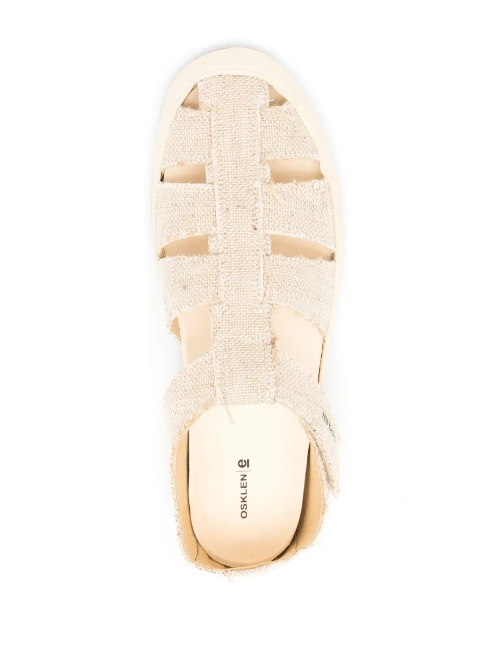 Osklen Soho Resort Flat Sandals In Neutrals