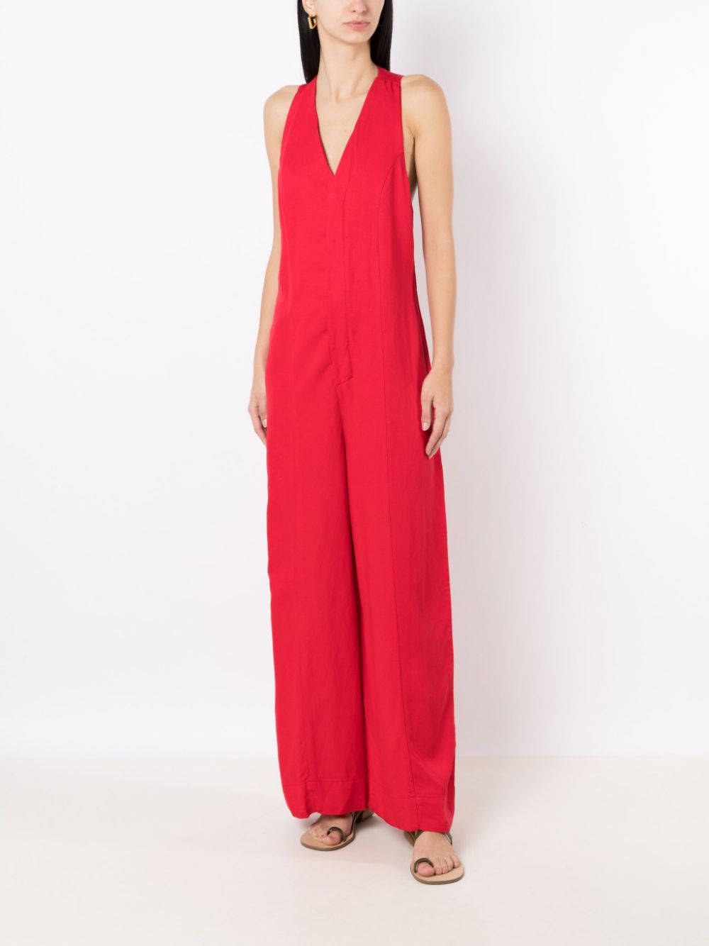 Osklen Mouwloze jumpsuit - Rood