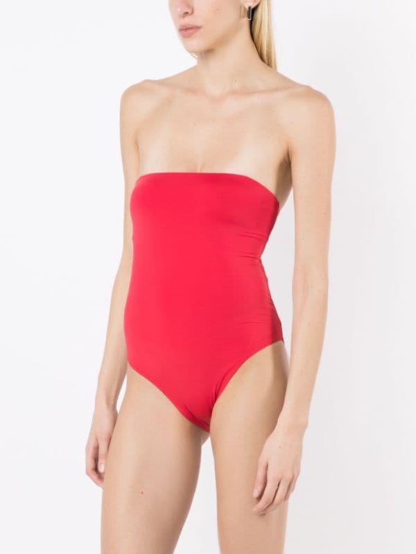 Osklen May straight-neckline one-piece - Farfetch