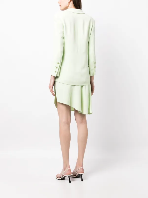 CHANEL★素敵！23S Light Green Cashmere Skirt NWT CHANEL 2023 23S PASTEL GREEN CASHMERE KNIT MINI SKIRT 38