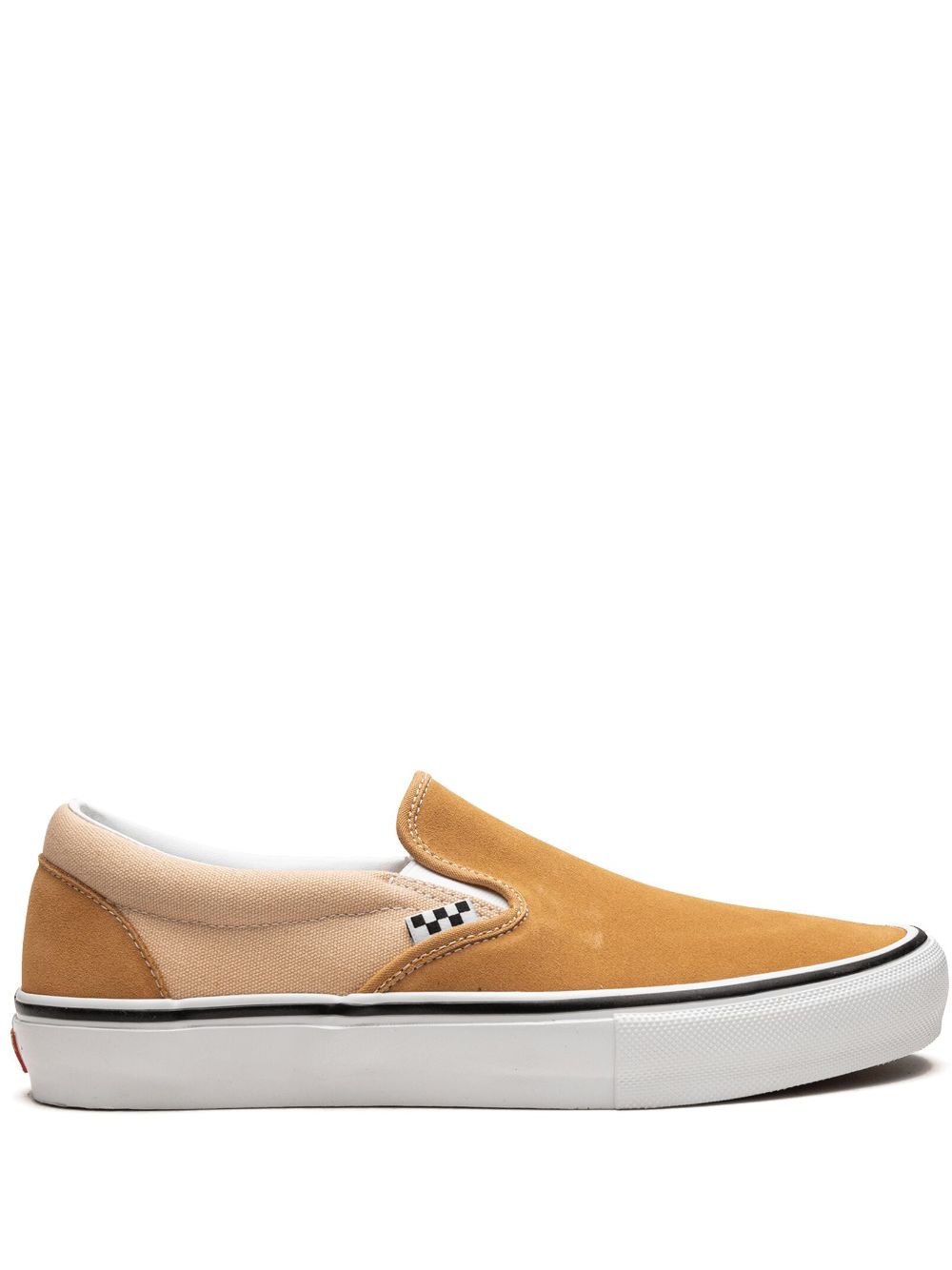 Vans Skate Slip-on Sneakers In Orange