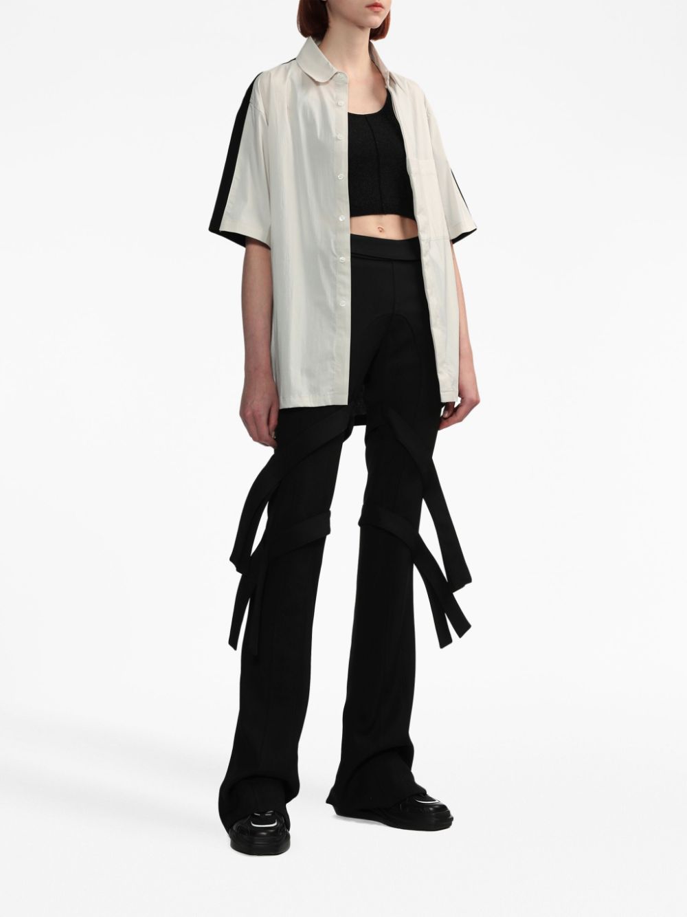 1017 ALYX 9SM buckle-detailing cropped top - Zwart