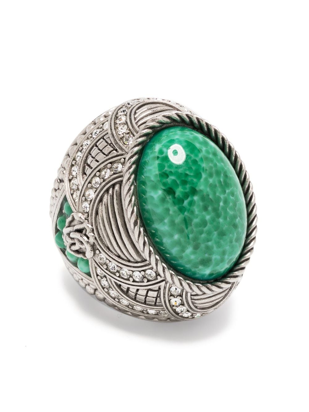 gemstone-embellished ring