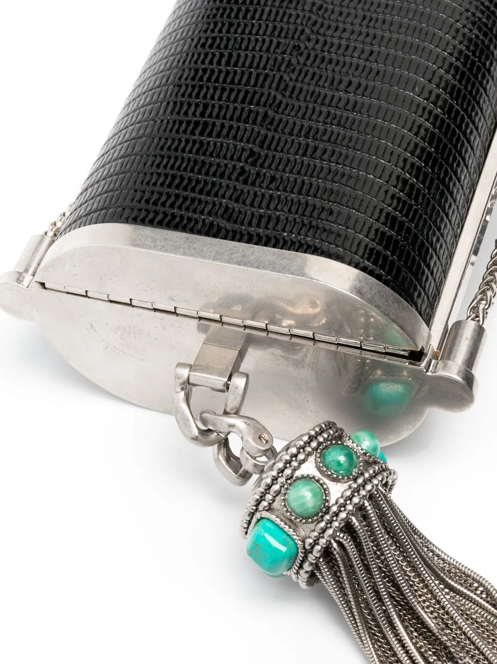ROBERTO CAVALLI TASSEL-DETAIL SHOULDER BAG