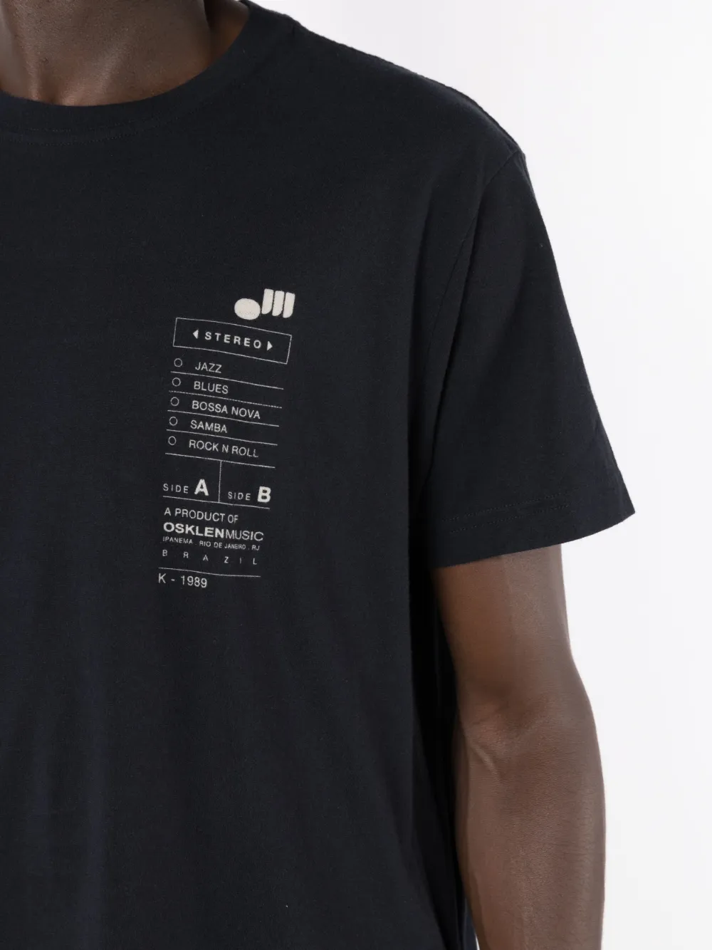 Osklen T-shirt met pre-owned Zwart