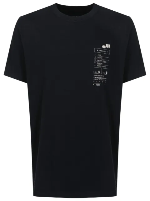 Osklen Camiseta Vintage Record-Label