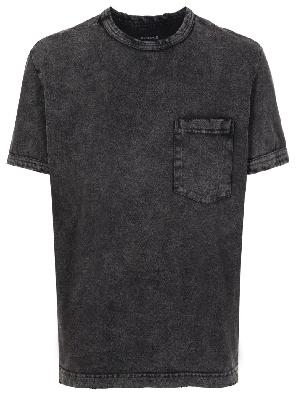Osklen T-shirt met vervaagd effect Zwart
