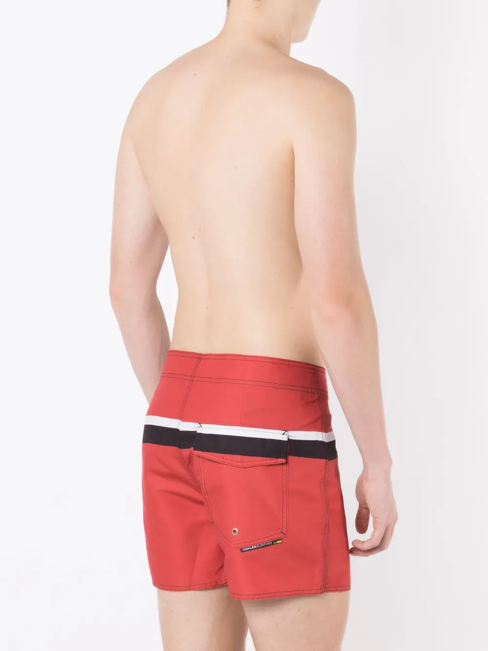 Osklen Surf Sunset Badeshorts In Red