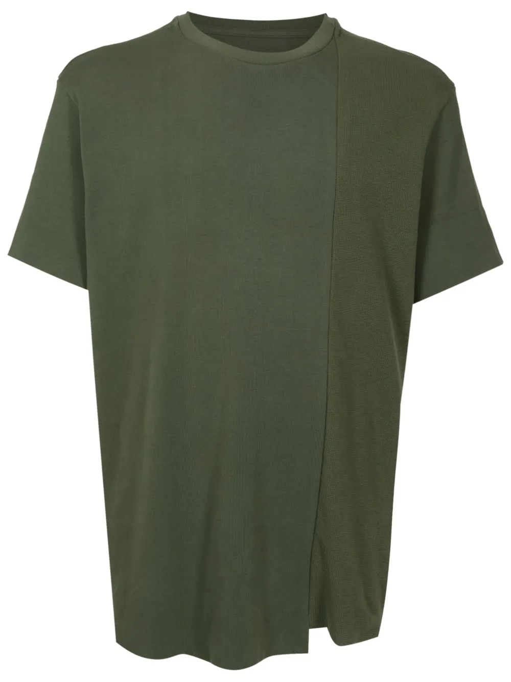 Osklen T-shirt met vlakken Groen