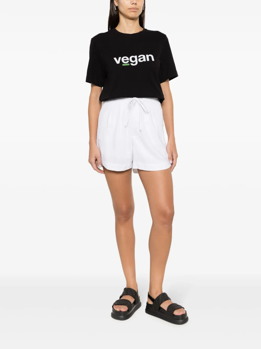 Osklen Shorts met trekkoordtaille - Wit