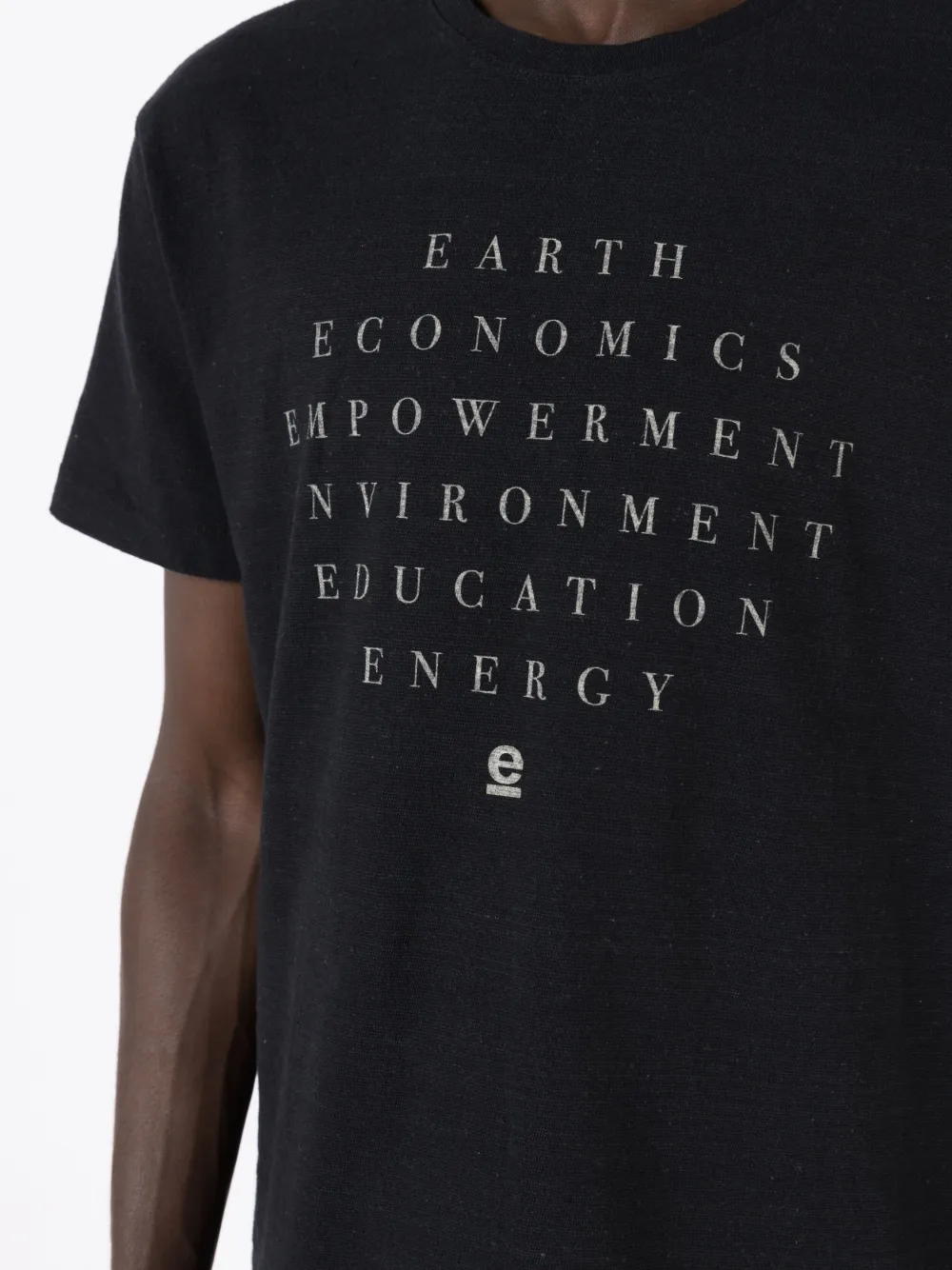 Osklen T-shirt met tekst Zwart