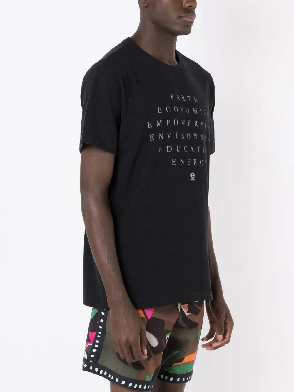 Osklen T-shirt met tekst Zwart