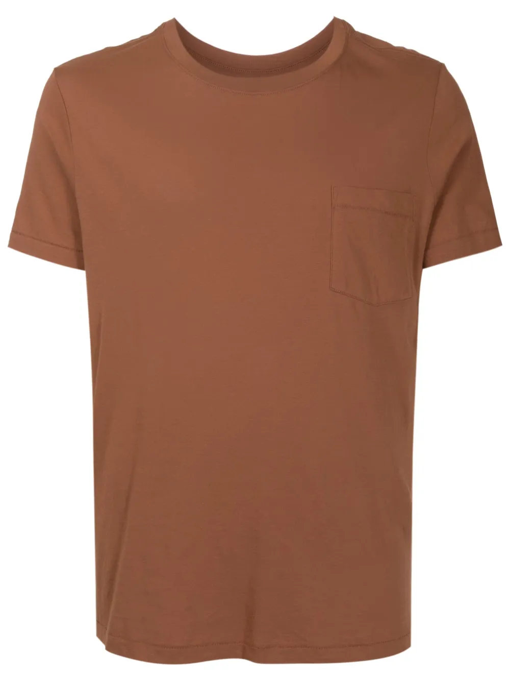 Osklen Camiseta de algodão decote careca | Marrom | Image 1