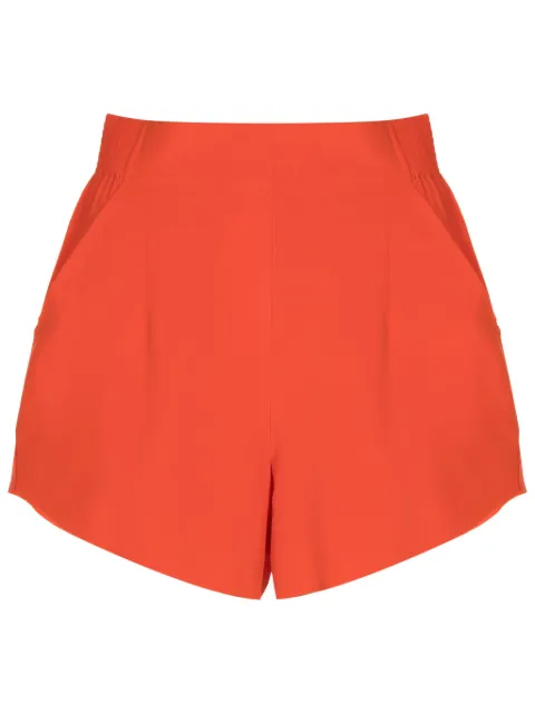 Osklen high-waisted A-line shorts