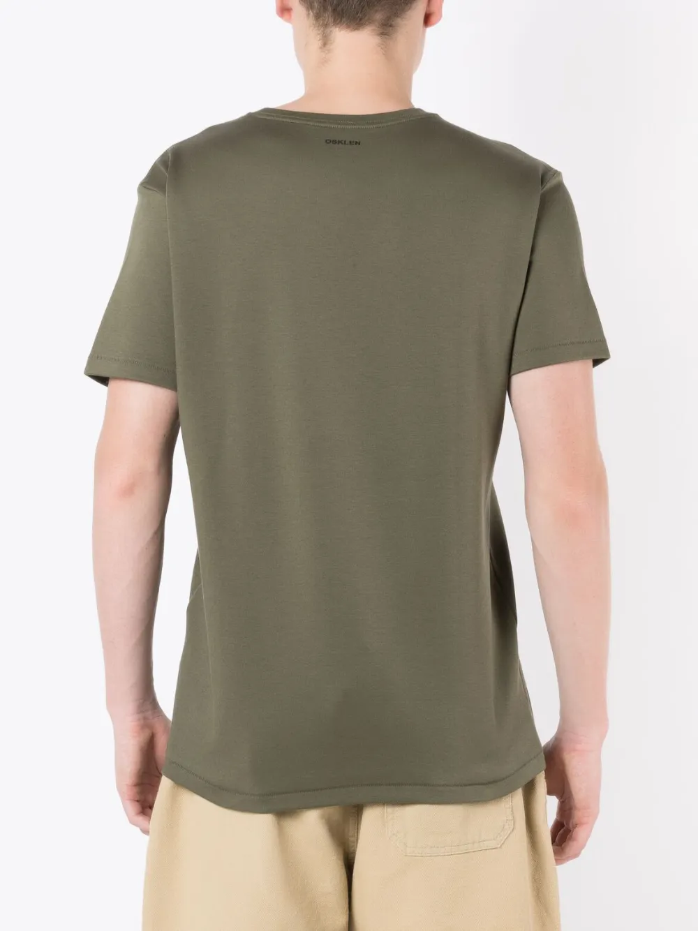 Osklen T-shirt met ronde hals Groen