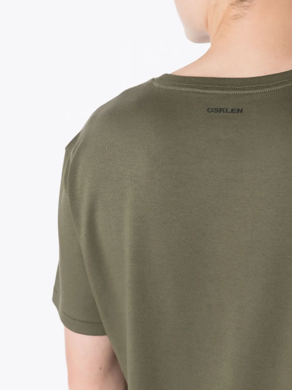 Osklen T-shirt met ronde hals Groen