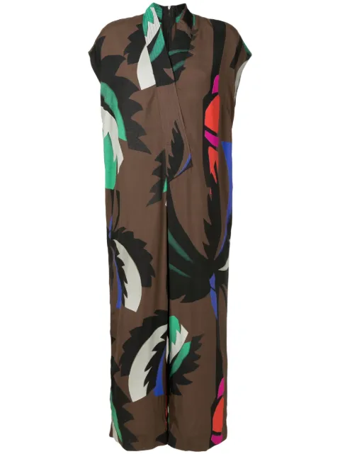 Osklen Bahia palm-print jumpsuit