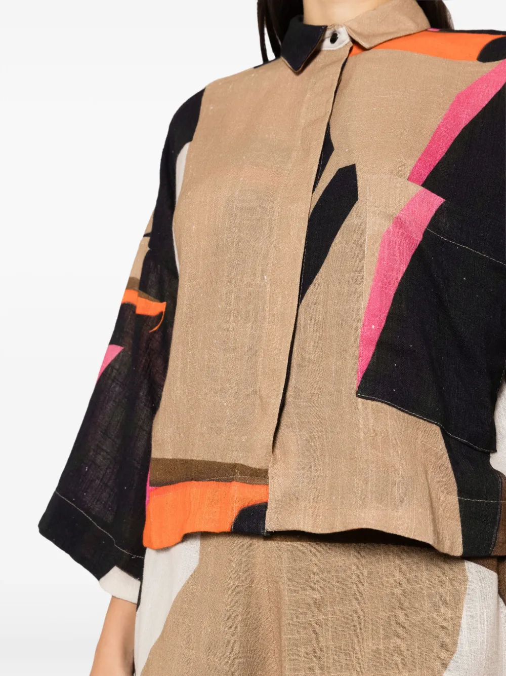 Osklen Tucano Colour-block Shirt In Multicolour