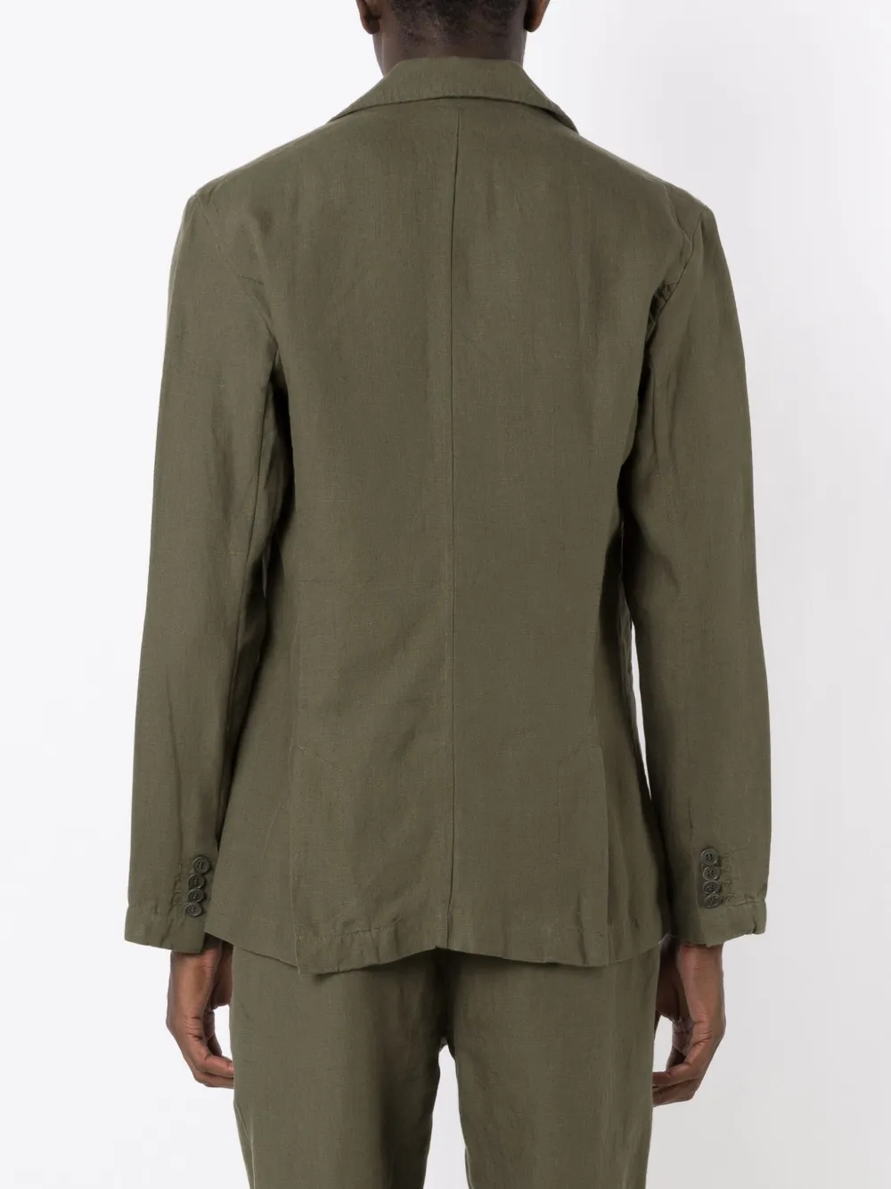 Osklen Sakko Aus Leinen In Green