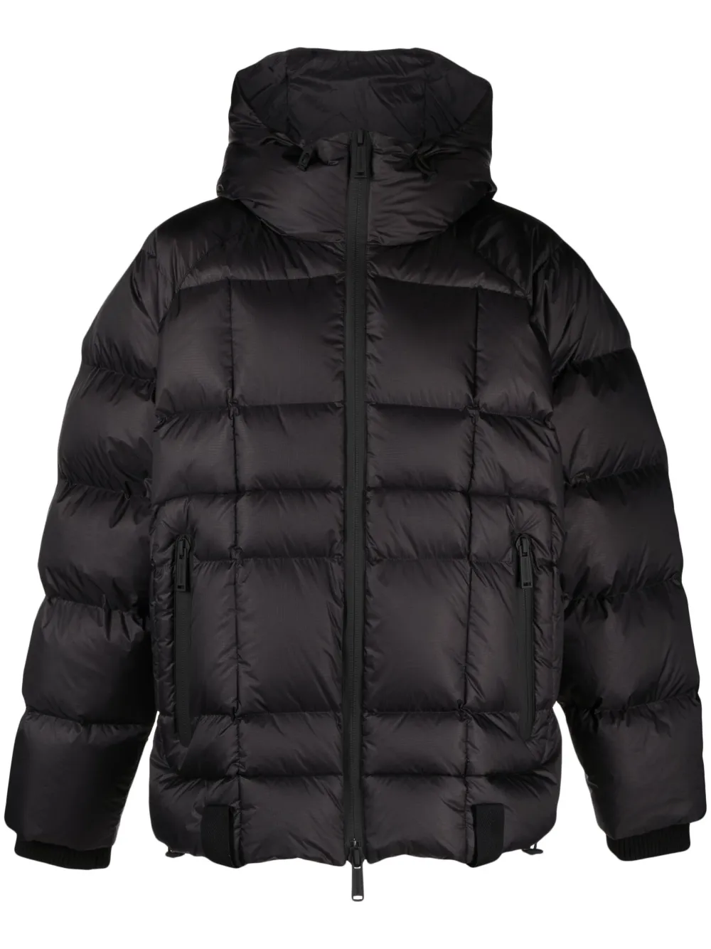 Image 1 of Dsquared2 logo-print padded jacket