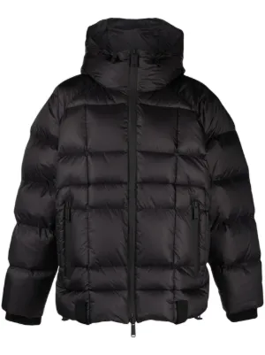 And Wander Hooded Padded Jacket - Farfetch