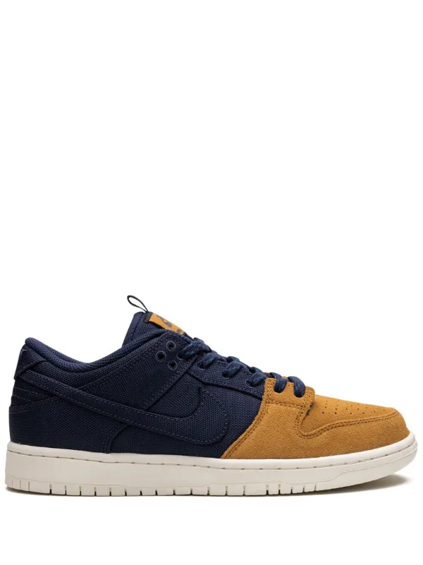 NIKE SB Dunk Low Desert Ochre and Navyスケートボード