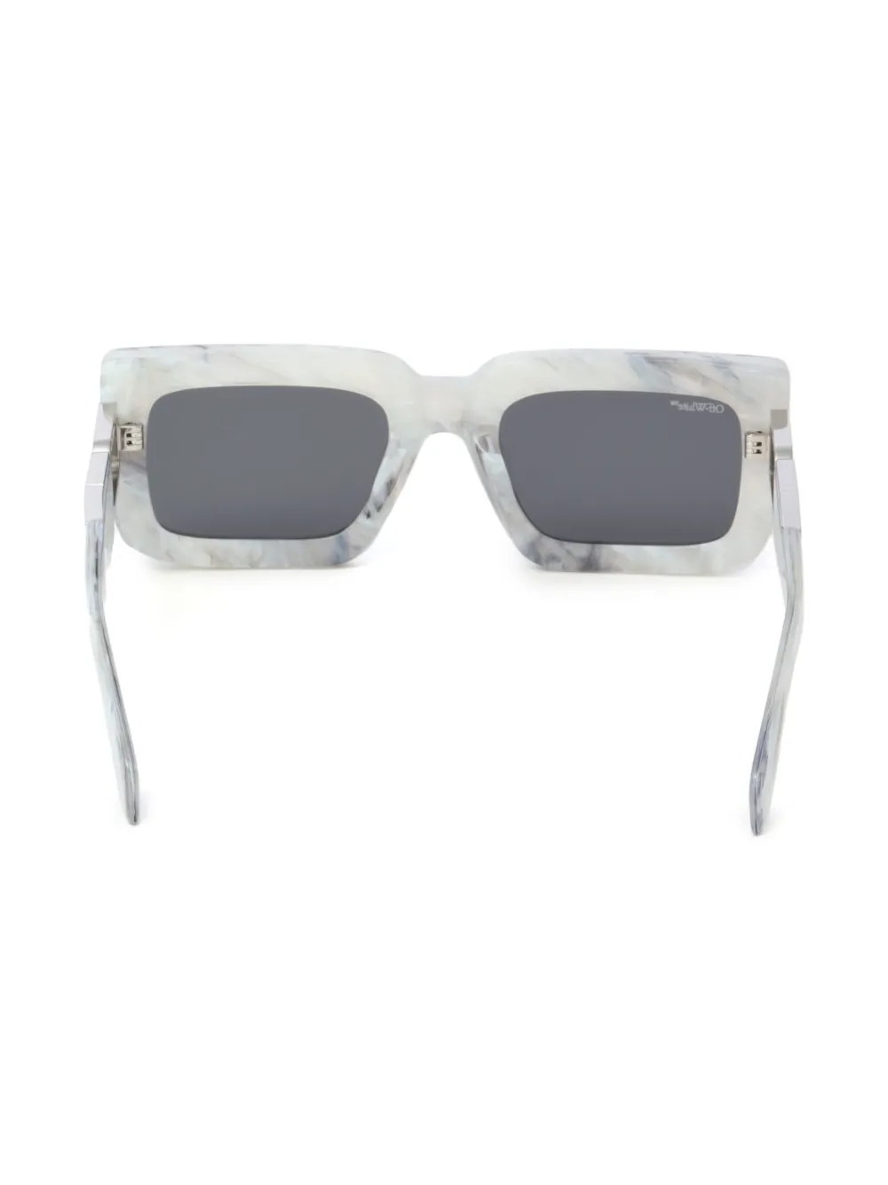 Off-White Eyewear Boston zonnebril met getinte glazen Wit