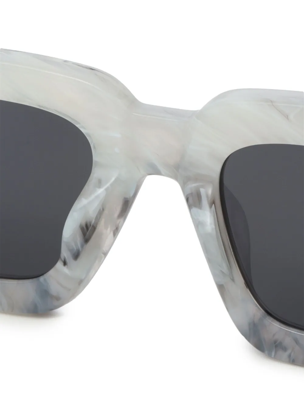 Off-White Eyewear Boston zonnebril met getinte glazen Wit