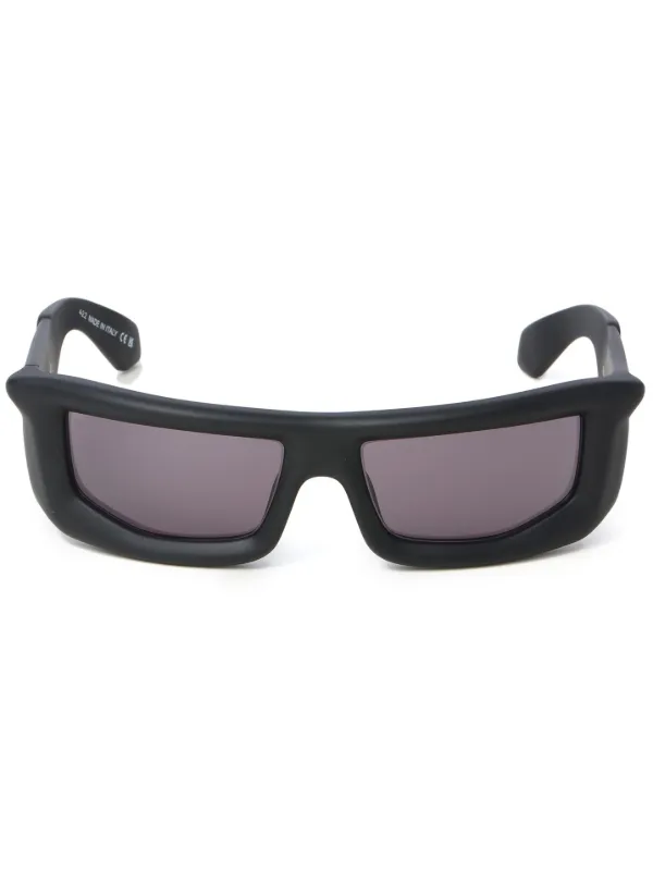 Off-White Eyewear Volcanite スクエアフレーム サングラス | ブラック  