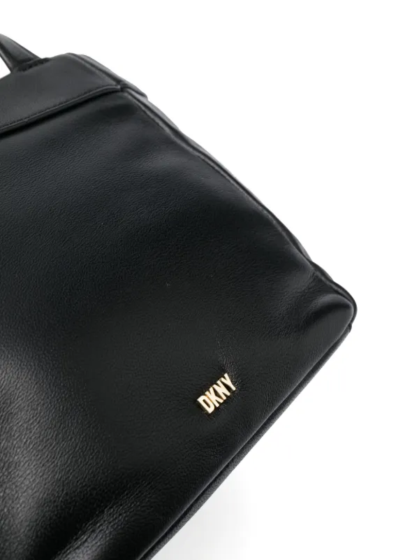 DKNY レザー ショルダーバッグ | ブラック | FARFETCH JP
