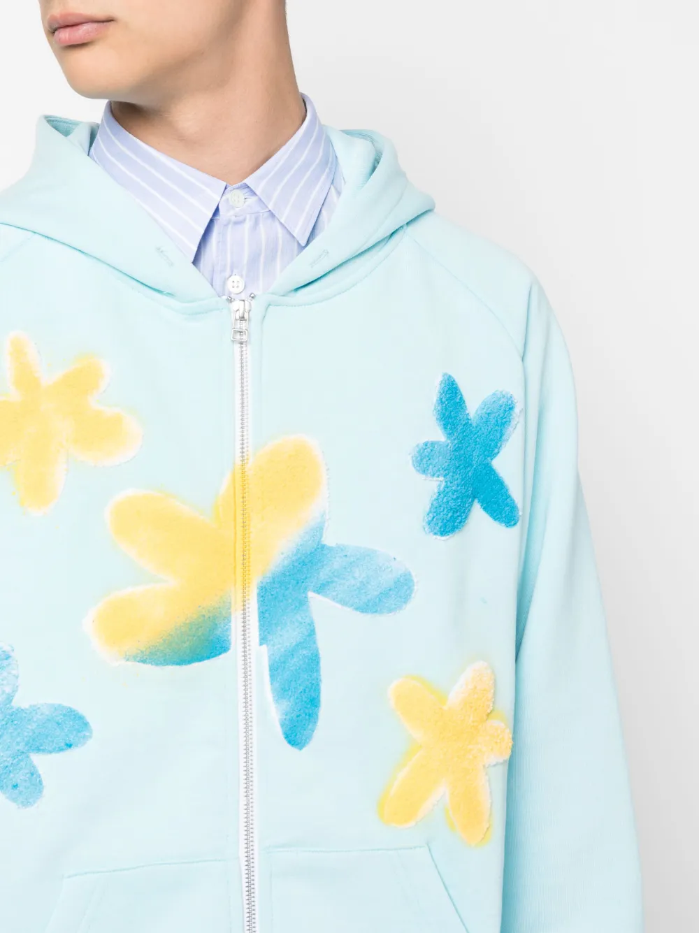 Sandro paris discount daisy patch hoodie