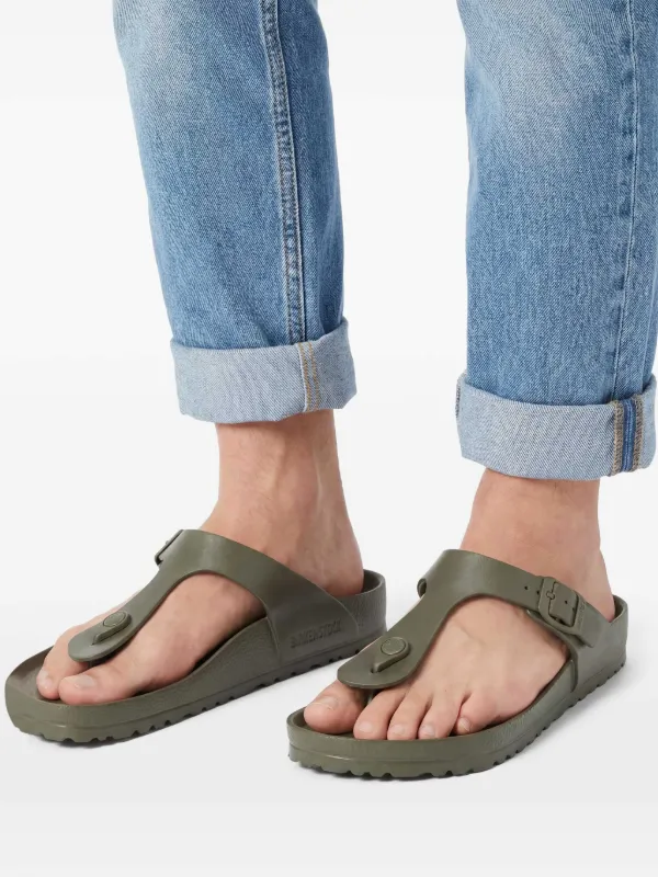 Birkenstock Gizeh Eva Sandals | Green | FARFETCH display picture 2
