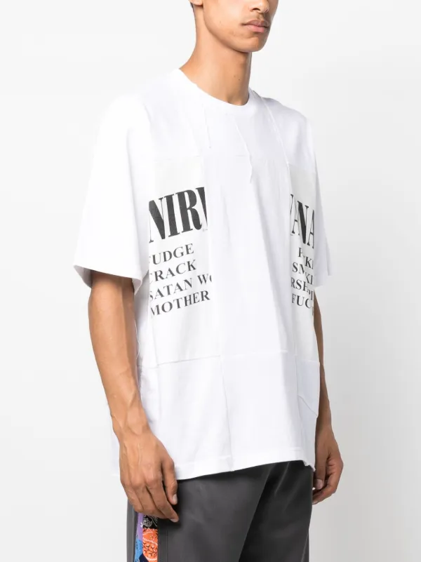 Children Of The Discordance graphic-print Cotton T-shirt | White 