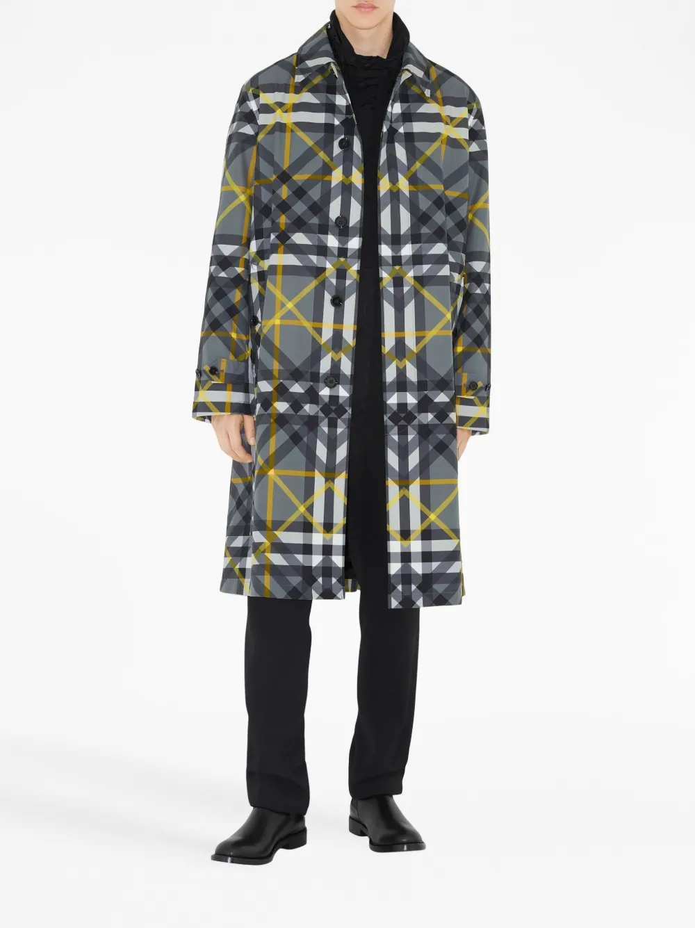 Burberry Gelaagde parka - Grijs